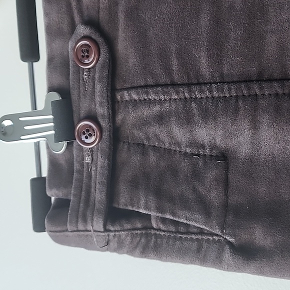 Vintage Gianfranco Ferré Velvet Button Trouser Pants - Picture 4 of 12